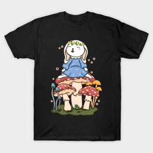 Bunny and Mushroom T-Shirt